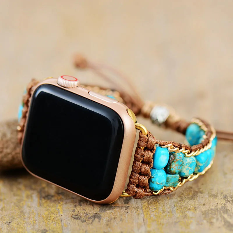 Jo-Agus Semi-Precious Stone Apple Smart Watch Band 16