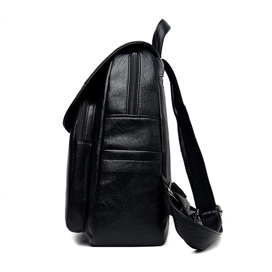 Visak Vegan Leather Backpack