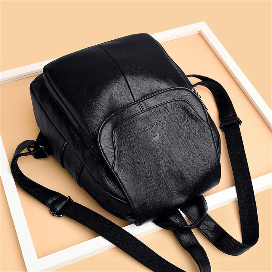 Visak Vegan Leather Backpack