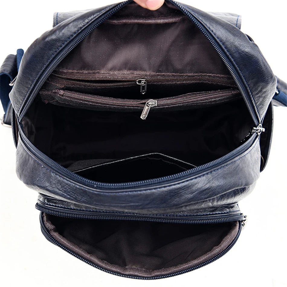 Visak Vegan Leather Backpack