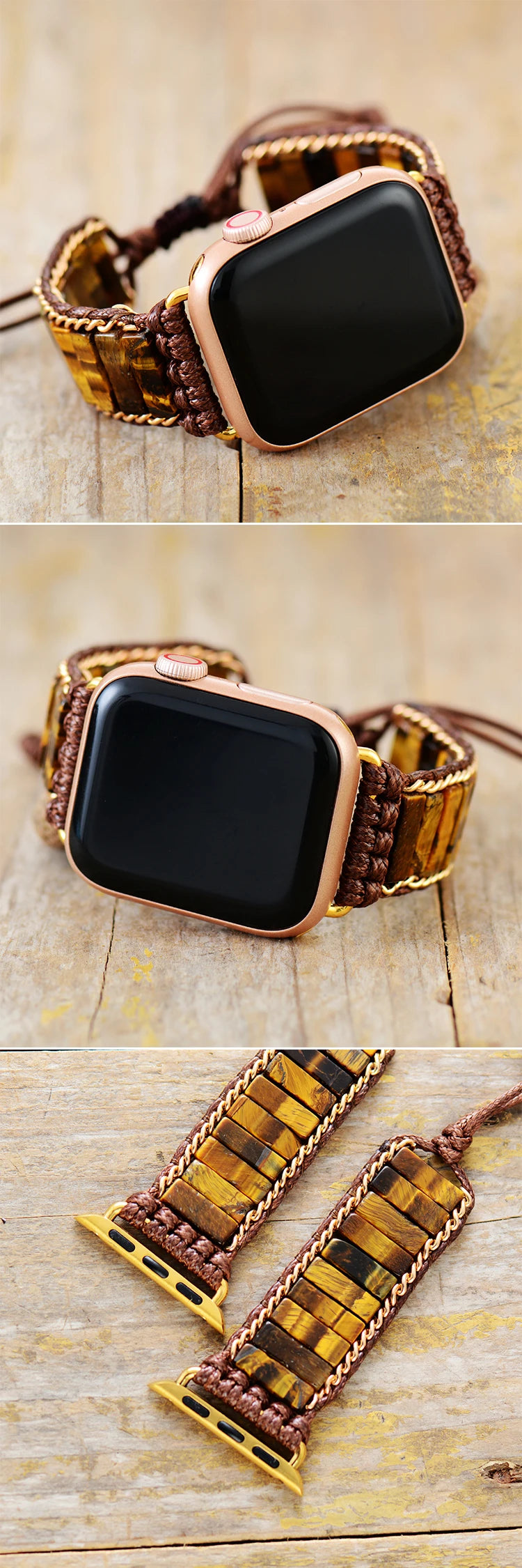 Jo-Agus Semi-Precious Stone Apple Smart Watch Band 10