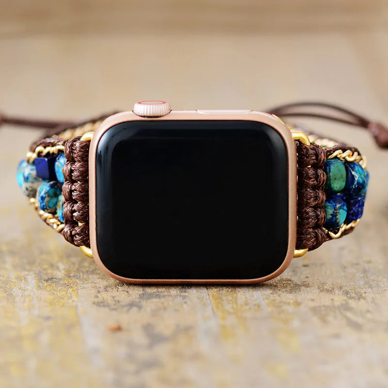 Jo-Agus Semi-Precious Stone Apple Smart Watch Band 16