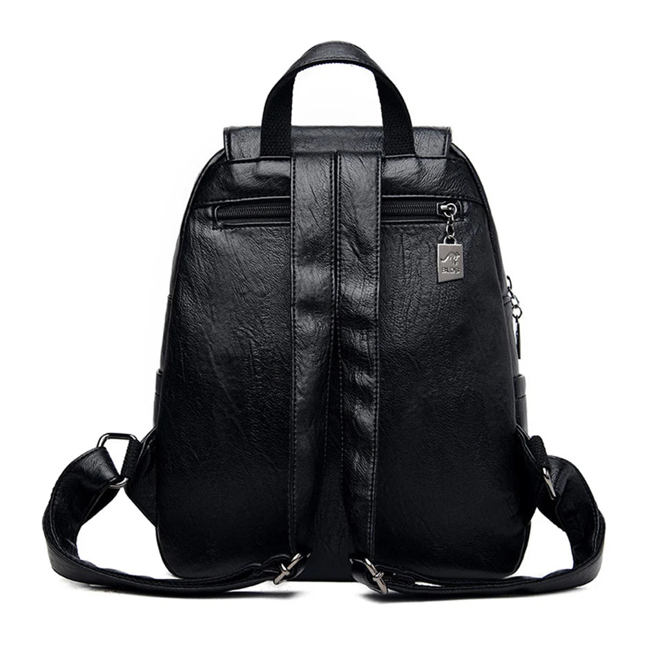 Visak Vegan Leather Backpack