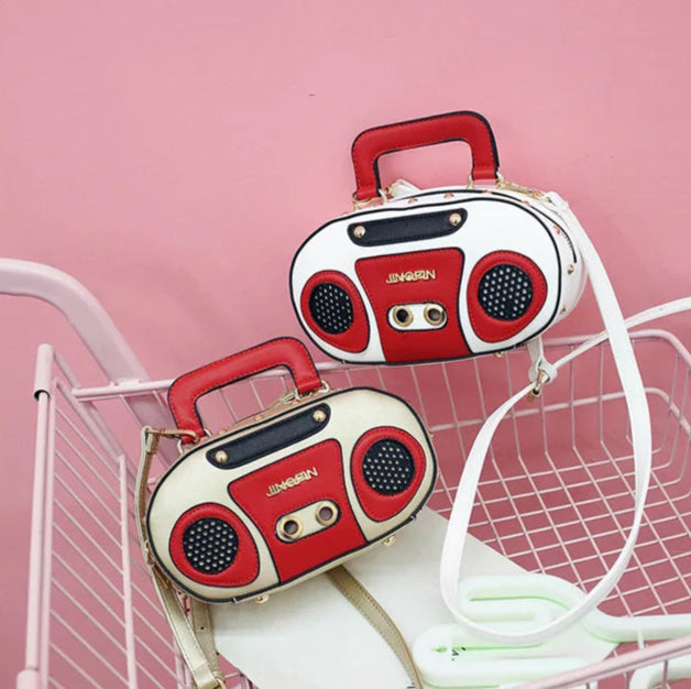 Sangit Vintage Radio Shaped Designer Bag