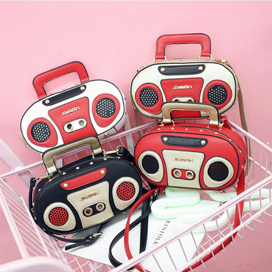 Sangit Vintage Radio Shaped Designer Bag