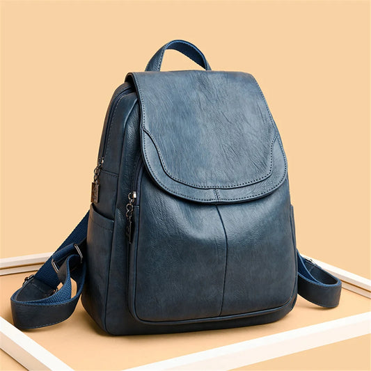 Visak Vegan Leather Backpack