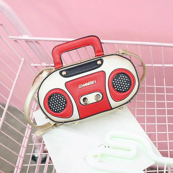 Sangit Vintage Radio Shaped Designer Bag