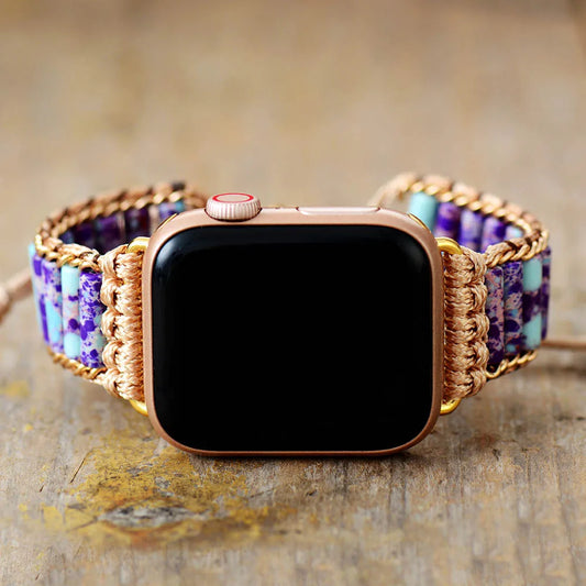 Jo-Agus Semi-Precious Stone Apple Smart Watch Band 4