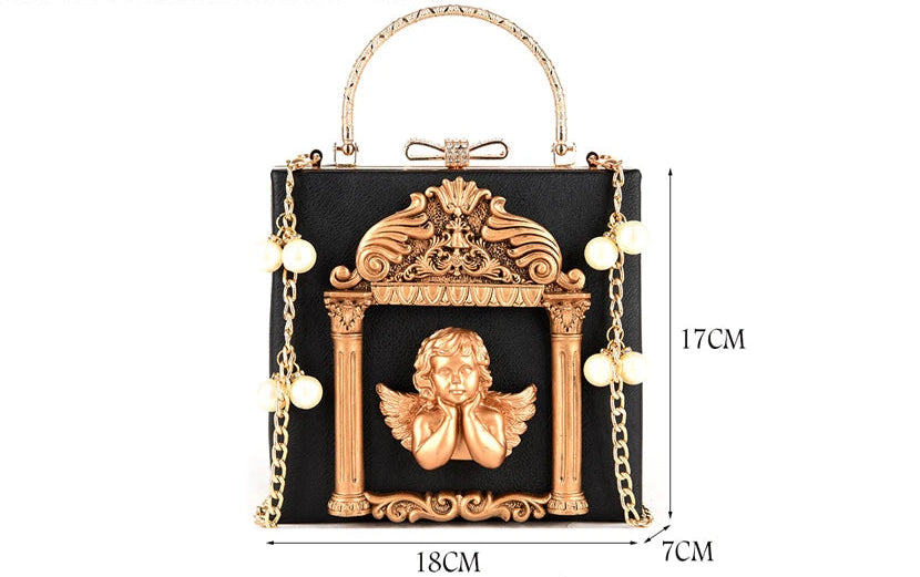 Satia Luxury Angel Designer Handbag