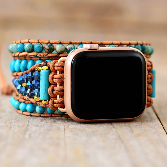 Jo-Agus Semi-Precious Stone Apple Smart Watch Band 1