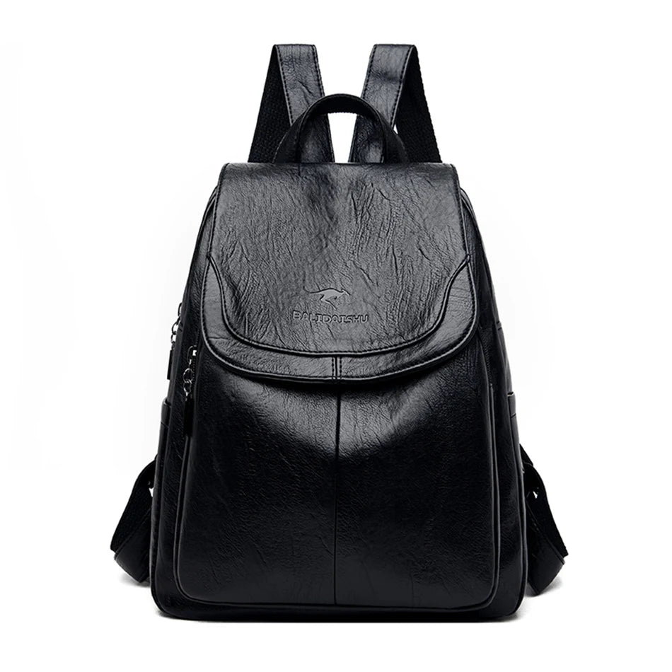 Visak Vegan Leather Backpack