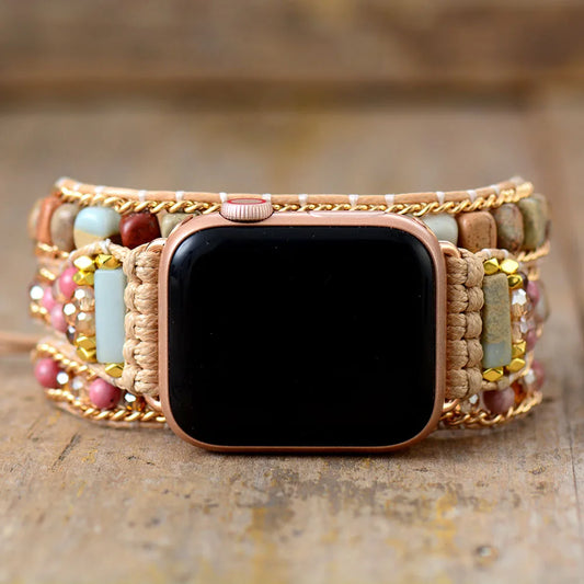 Jo-Agus Semi-Precious Stone Apple Smart Watch Band 14