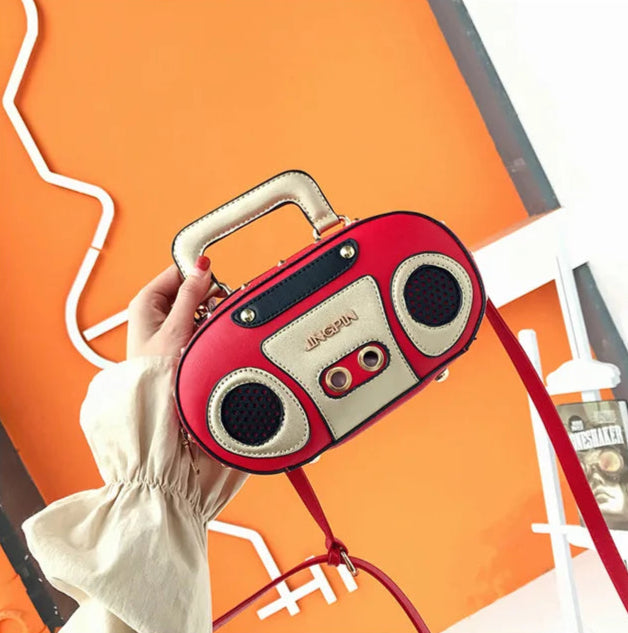 Sangit Vintage Radio Shaped Designer Bag