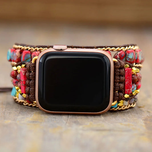 Jo-Agus Semi-Precious Stone Apple Smart Watch Band 3