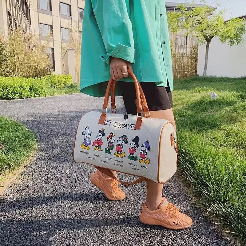 Sac de créateur à imprimé dessin animé Mickey