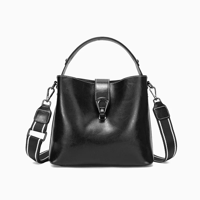 Kiris Cowhide Leather Handbag