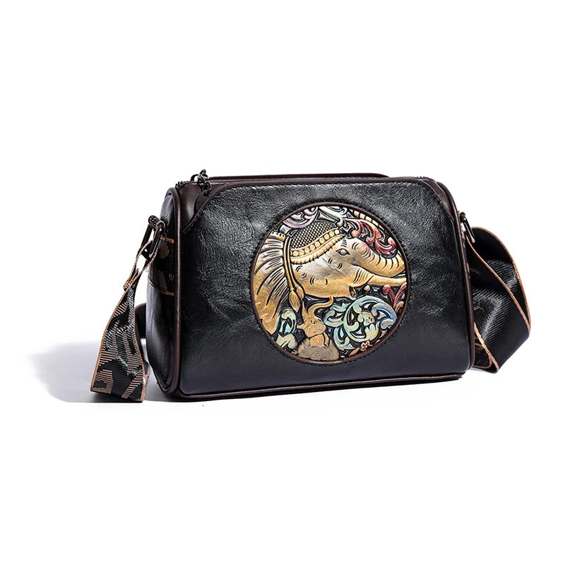 Aira Elephant Printed Luxury Designer Handbag