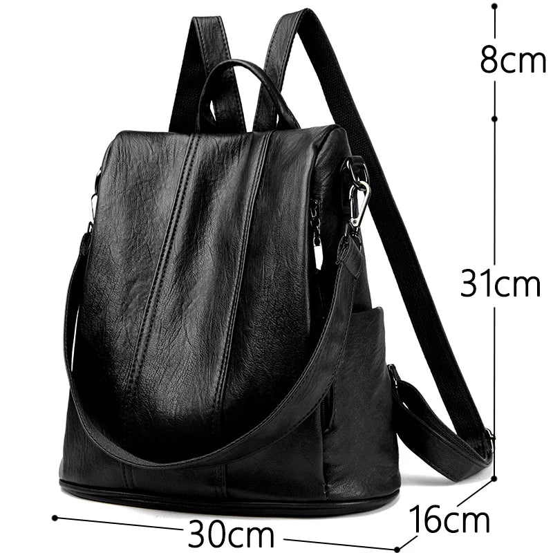 Achuta Luxury Vegan Leather Backpack