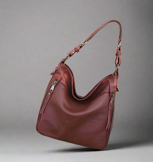 Godav Cowhide Leather Handbag