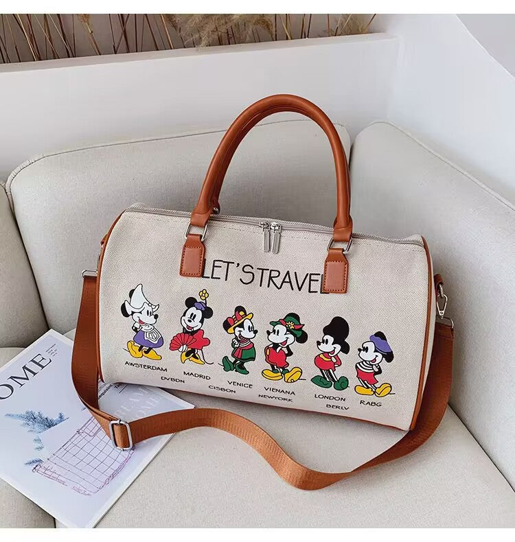 Mickey Cartoon Print Designer Bag