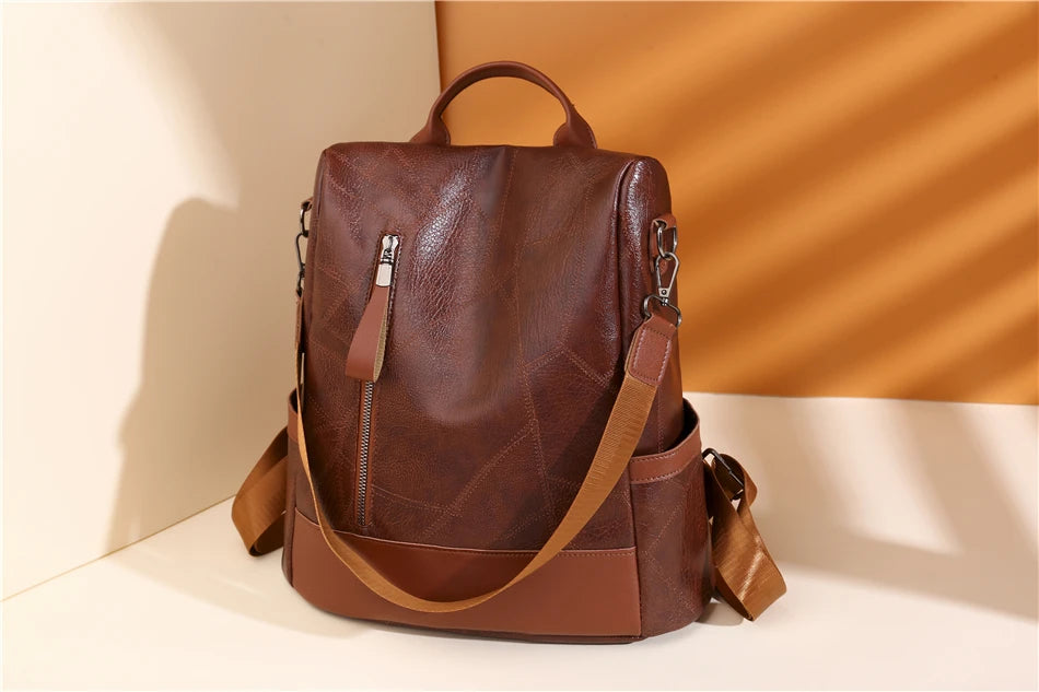 Anakap Soft Vegan Leather Backpack