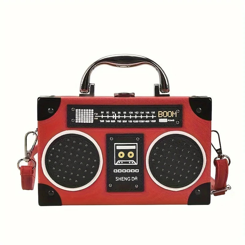 Sac de créateur Swar Vintage en forme de radio