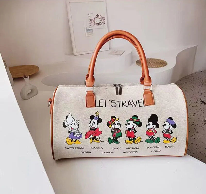 Sac de créateur à imprimé dessin animé Mickey