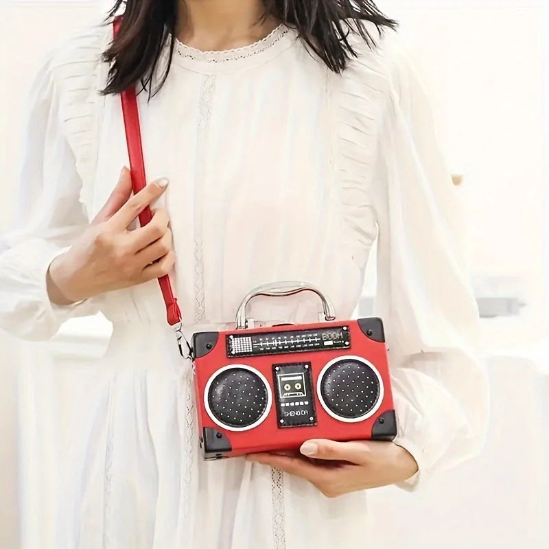 Swar Vintage Radio Shaped Designer Bag