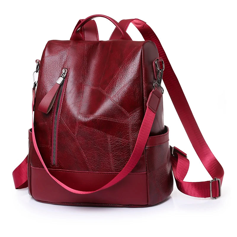 Anakap Soft Vegan Leather Backpack