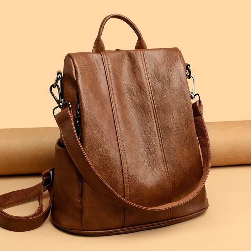 Achuta Luxury Vegan Leather Backpack