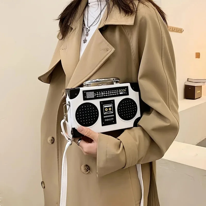 Swar Vintage Radio Shaped Designer Bag