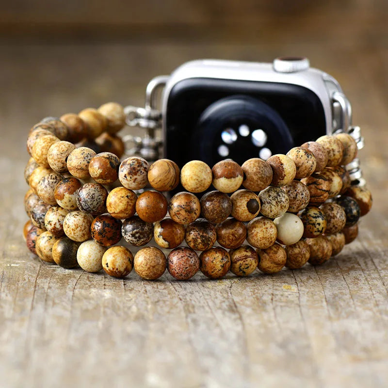 Jo-Agus Semi-Precious Stone Apple Smart Watch Band 7