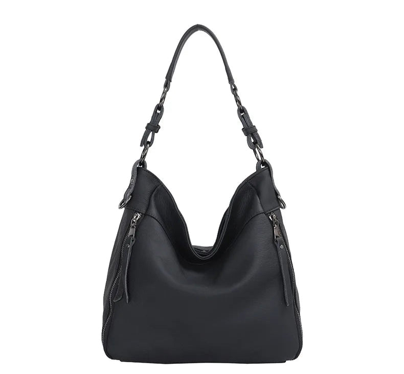 Godav Cowhide Leather Handbag