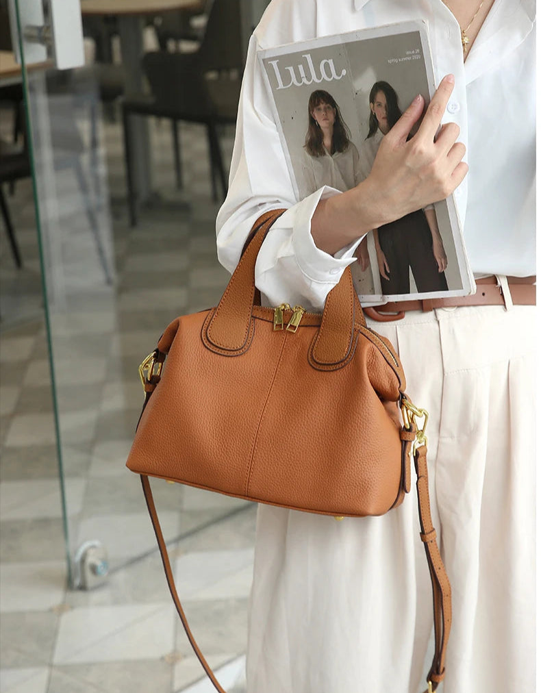 Kanip Leather Handbag