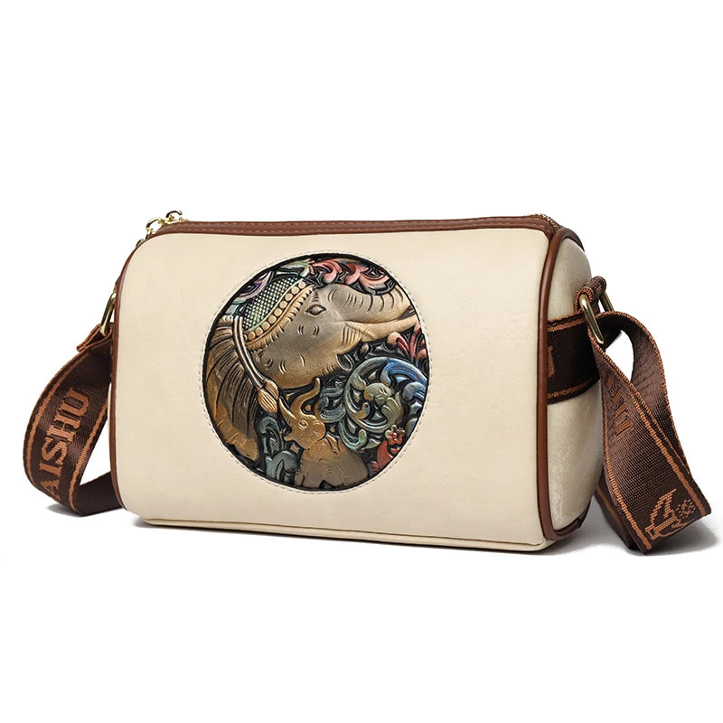 Aira Elephant Printed Luxury Designer Handbag