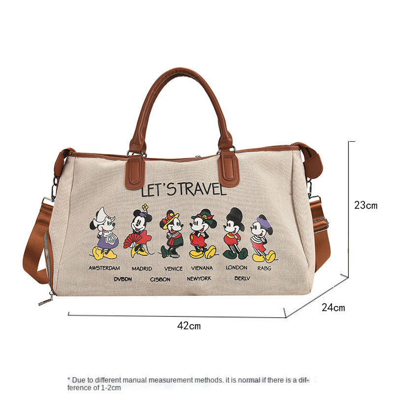 Sac de créateur à imprimé dessin animé Mickey