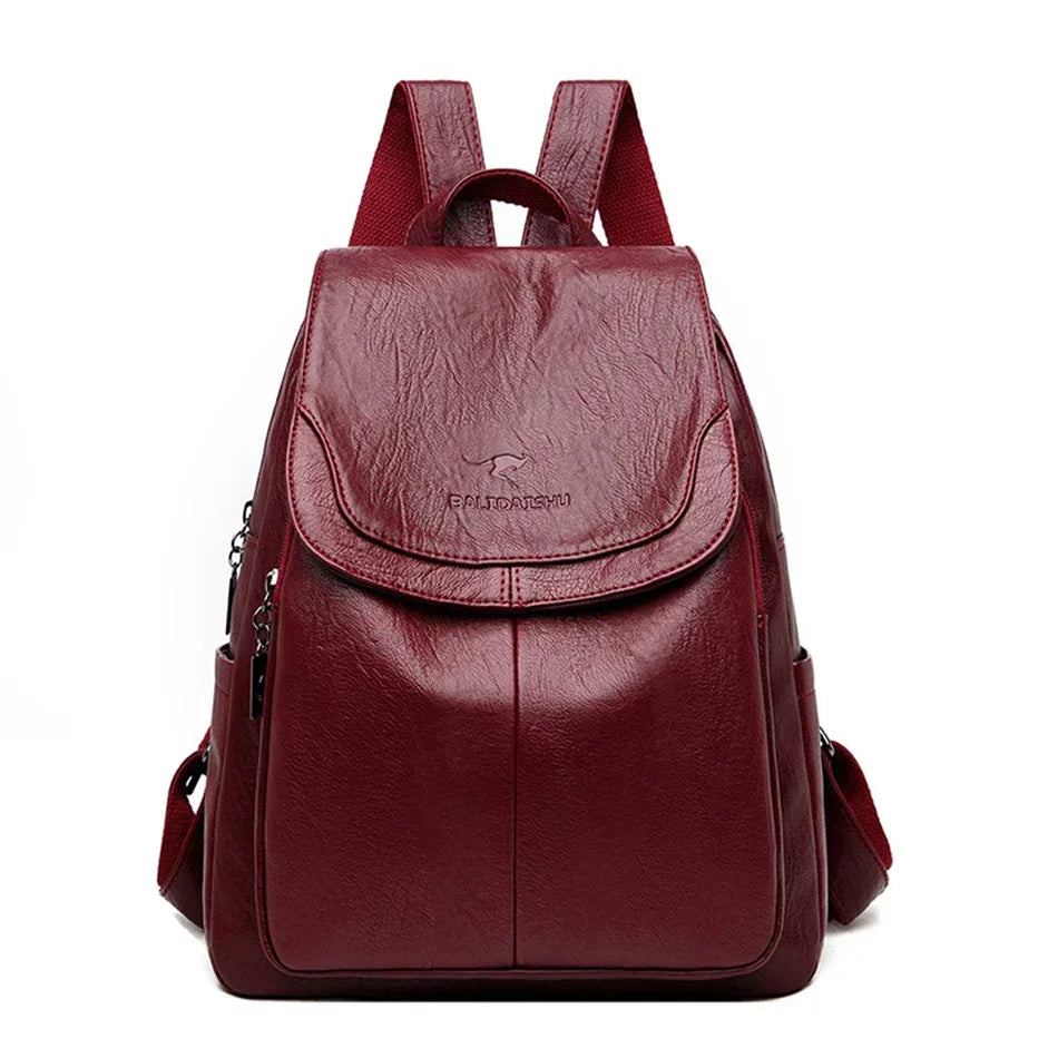 Visak Vegan Leather Backpack