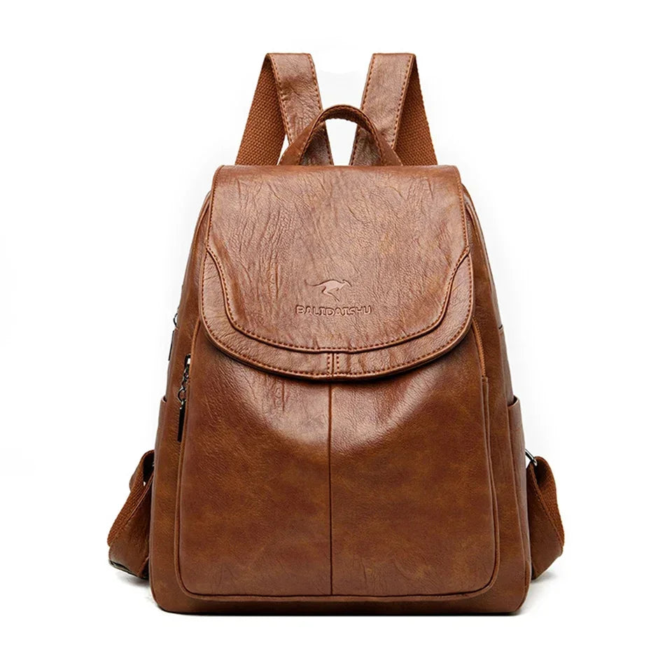 Visak Vegan Leather Backpack