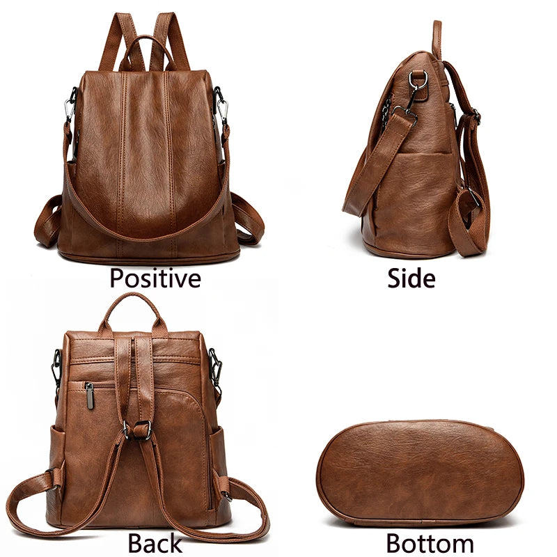 Achuta Luxury Vegan Leather Backpack