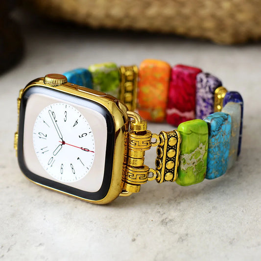 Jo-Agus Semi-Precious Stone Apple Smart Watch Band 9