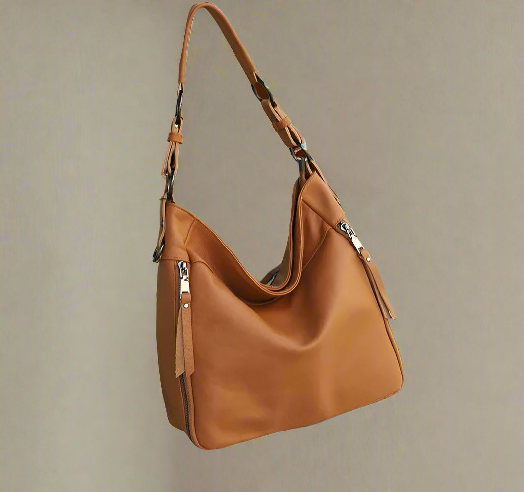 Godav Cowhide Leather Handbag