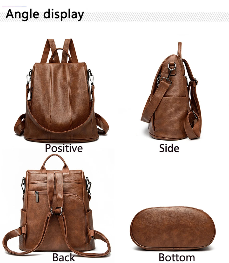 Achuta Luxury Vegan Leather Backpack