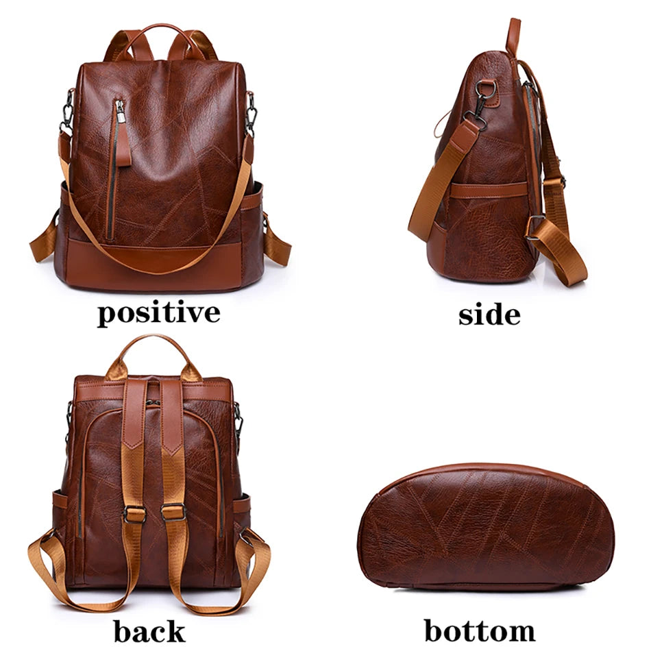 Anakap Soft Vegan Leather Backpack