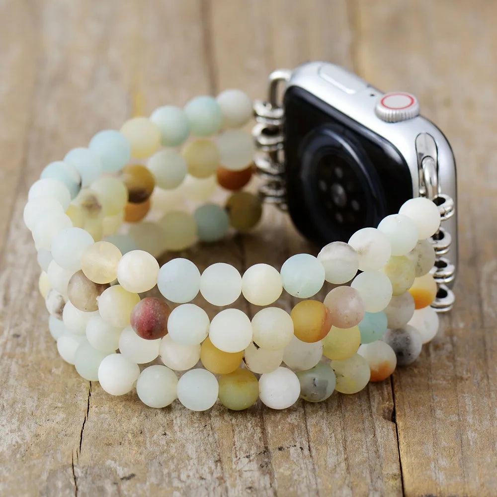 Jo-Agus Semi-Precious Stone Apple Smart Watch Band 7