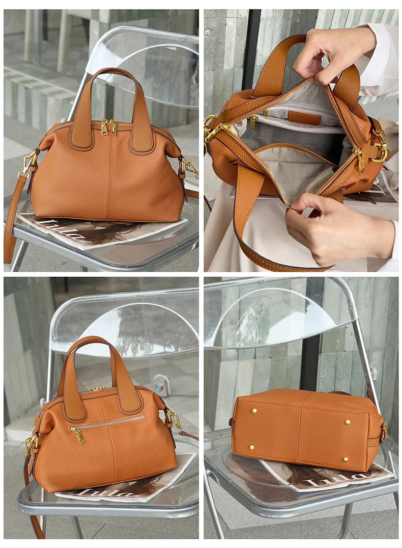 Kanip Leather Handbag