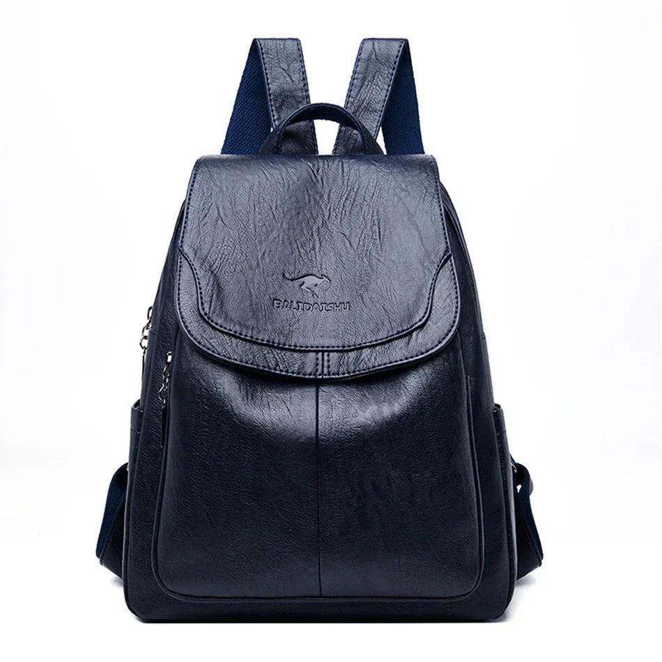 Visak Vegan Leather Backpack