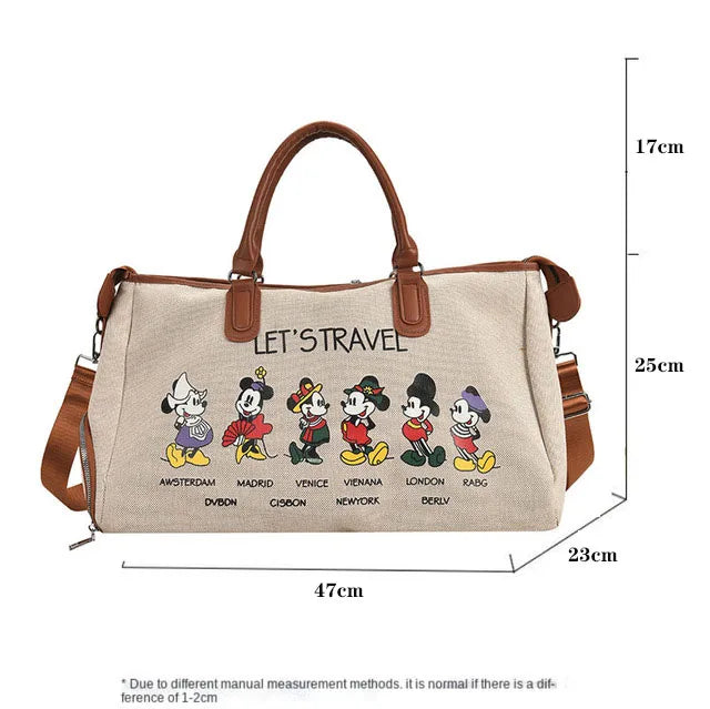 Sac de créateur à imprimé dessin animé Mickey