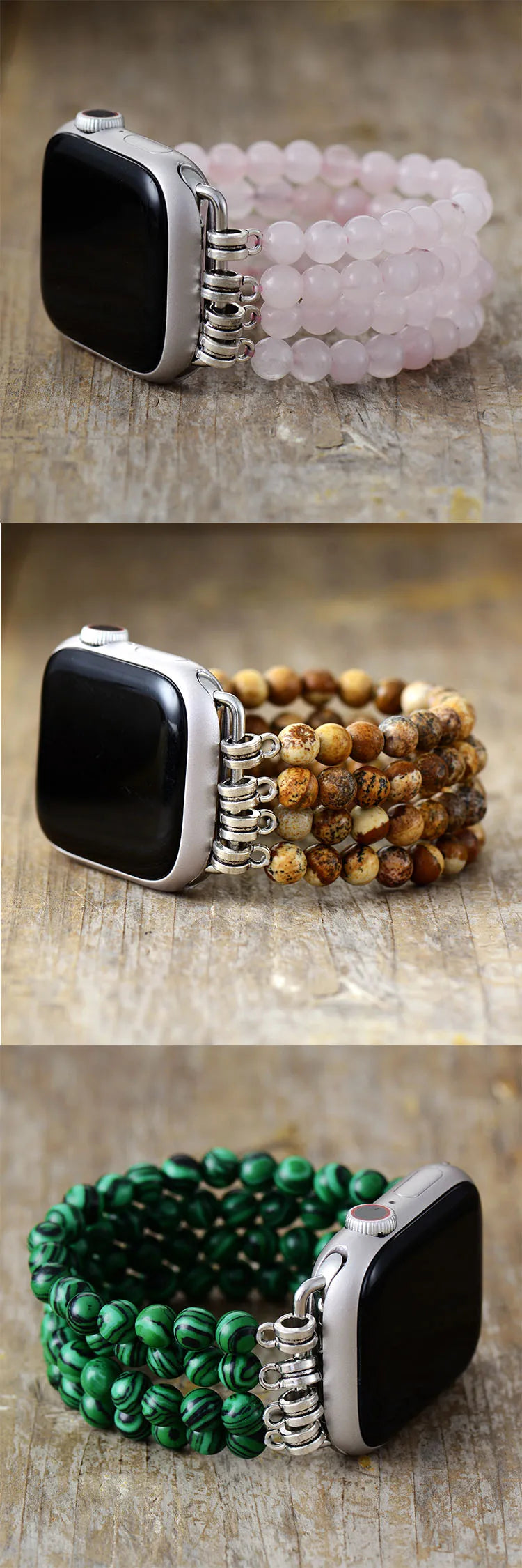 Jo-Agus Semi-Precious Stone Apple Smart Watch Band 7