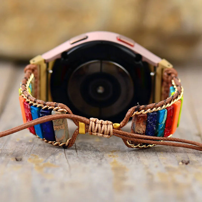 Bracelet de montre connectée Samsung en pierre semi-précieuse Jo-Agus 1