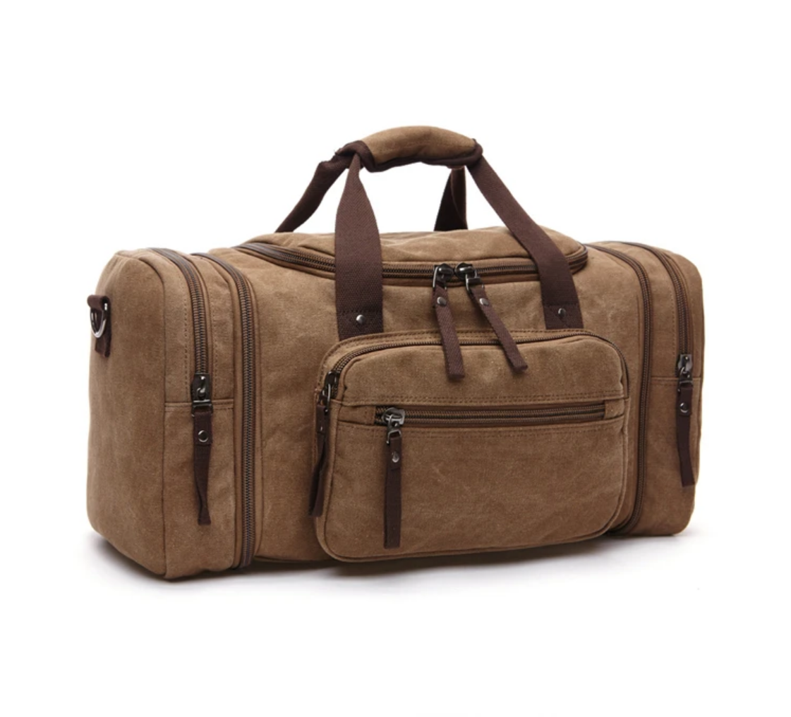 Veinx Sac de Voyage Premium Cuir Riveera